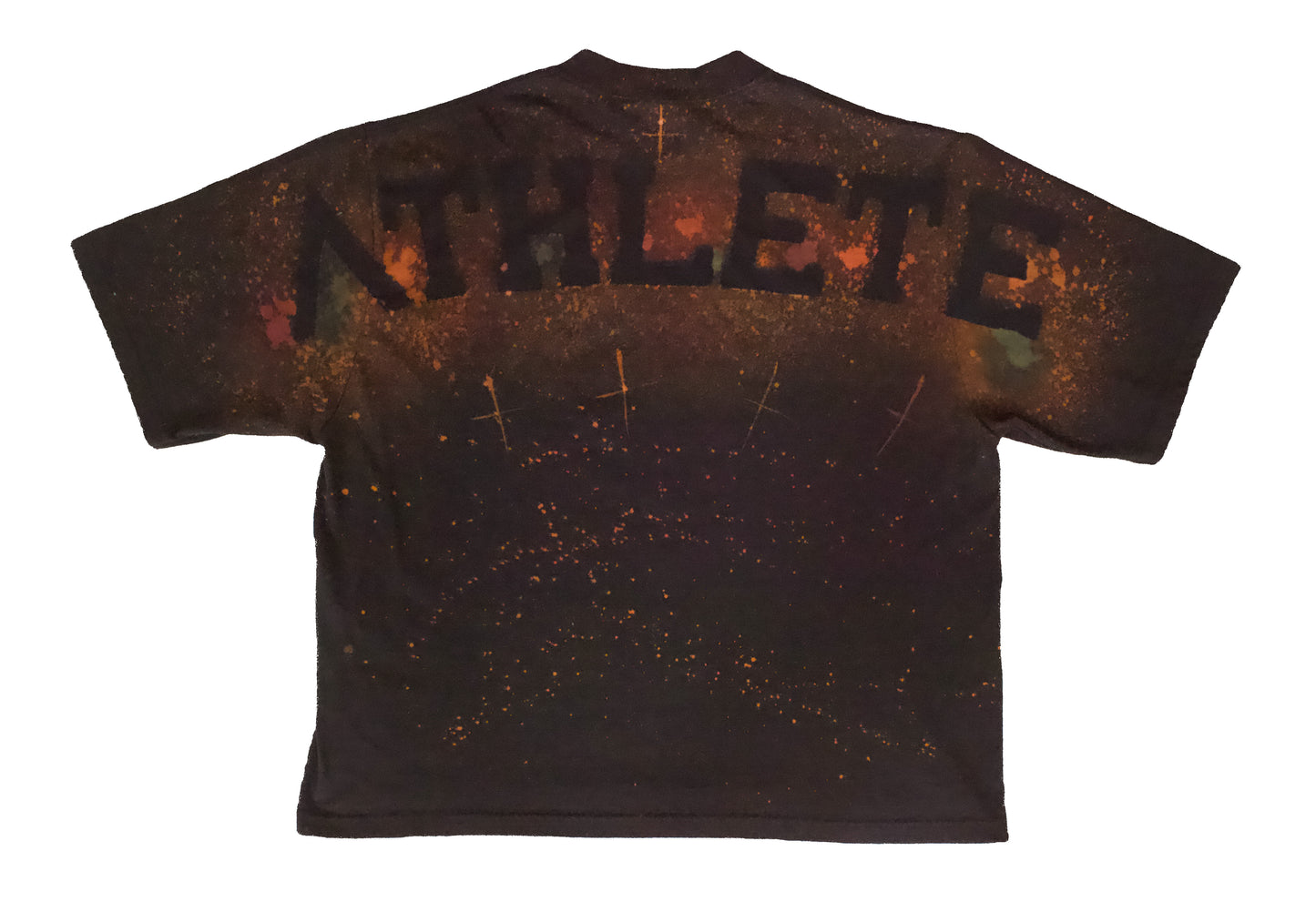 iNSPIRED ATHLETE Canvas Nebula Oversized T Shrit